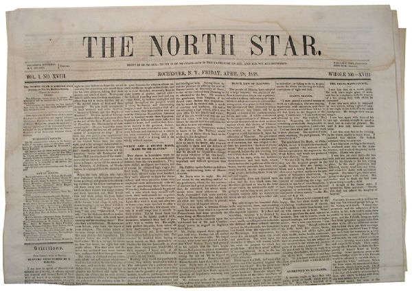 Frederick Douglass’ Newspaper ‘The North Star’