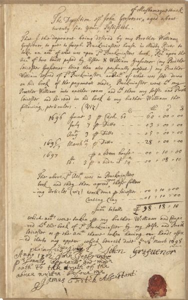 1702 Financial Document