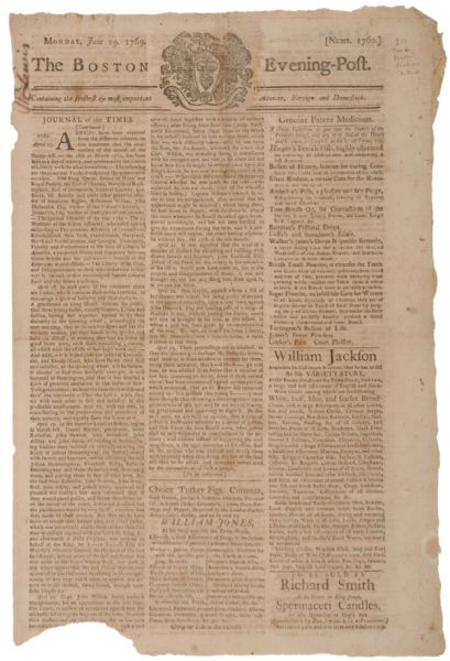 Celebrating the 3rd Anniversary of the Repeal of the 1766 Stamp Act