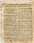 1775 Pennsylvania Evening Post