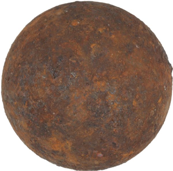 Revolutionary War Era Cannon Ball from Gen. Arnold's Fleet, NY, 