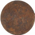 Revolutionary War Era Cannon Ball from Gen. Arnolds Fleet, NY, 
