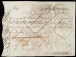 Extraordinary South Carolina Rarity Signed By "Henry Middleton" (President of the Continental Congress)