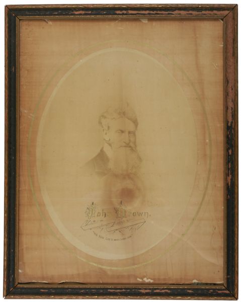 John Brown... His Soul Goes Marching On - Rare Large Photo