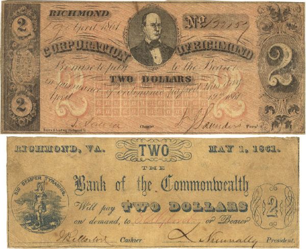 1861 Virginia Notes