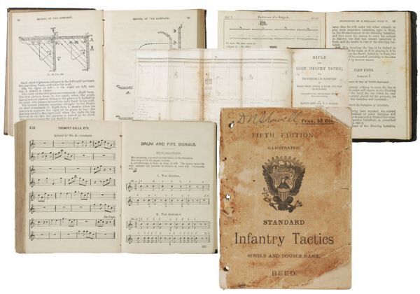 Five Different Civil War Infantry Manuals