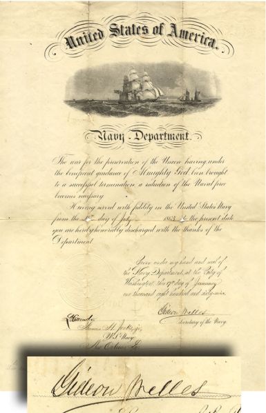 Union Naval Discharge