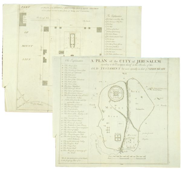 Two Maps of Jerusalem