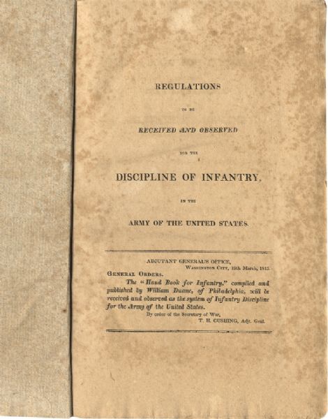 1812 Military Regulations