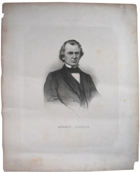 Andrew Johnson Engraving
