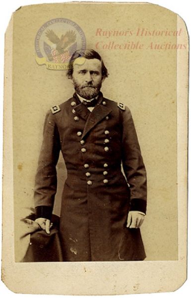 Lot Detail - Mathew Brady Cdv Of U. S. Grant