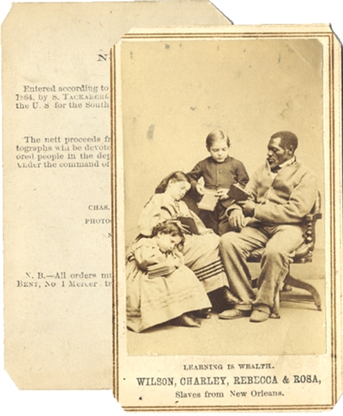 Slave Wilson Chinn Teaching Reading to Slave Children