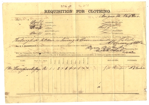 Confederate Georgia Document