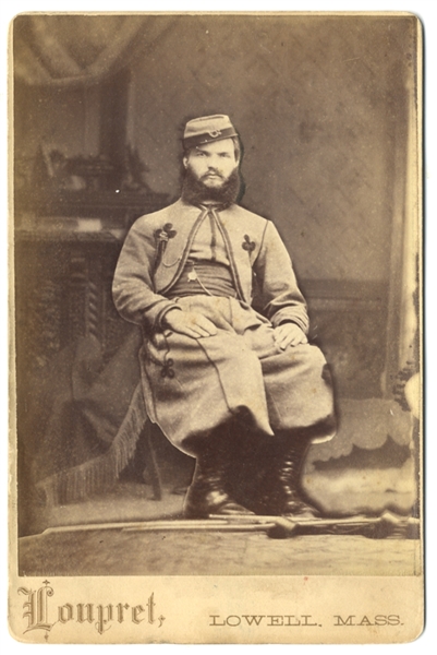 Cabinet Card Zouave