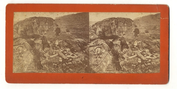 Stereo Confederate Dead on the Battlefield of Gettysburg