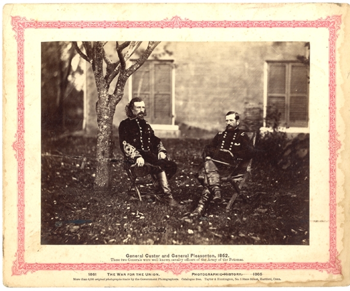 Custer and  Pleasonton - The Cavalry Generals, October 1863