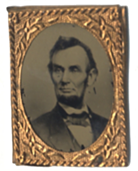 Abraham Lincoln Campaign Tintype