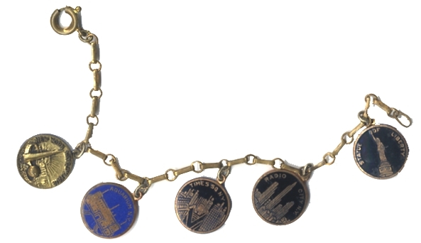 Vintage Charm Bracelet from the New York World's Fair - 1939