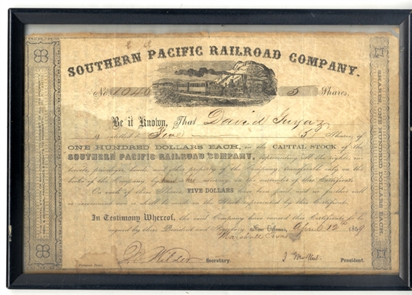 Texas Railroad Used Extensively By The Confederate Government