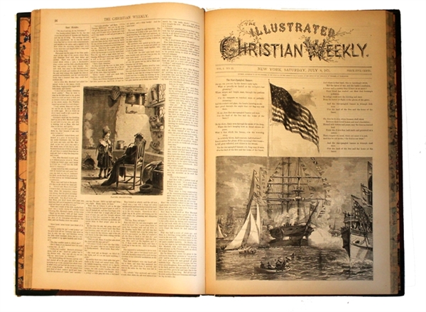 Complete Bound Volume of the “Illustrated Christian Weekly”