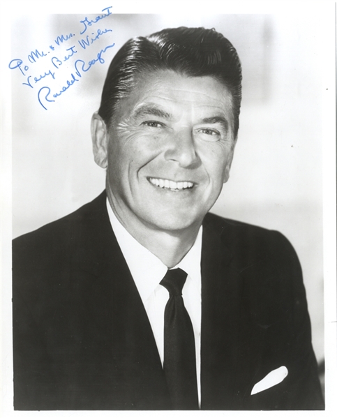 Bright Signed Photo - Reagan