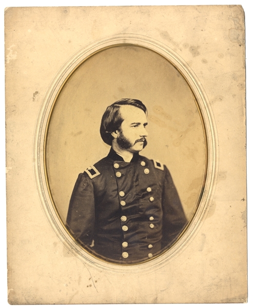 He Lost His Left Eye in a Fight at Liberty Gap on June 27, 1863