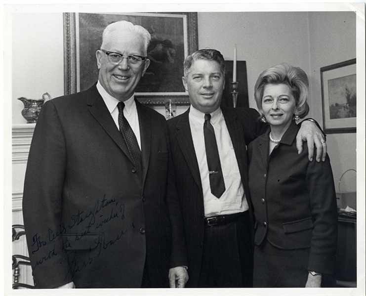 Chief Justice Earl Warren Signed Photograph
