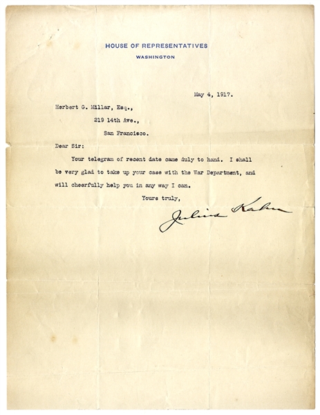 A Letter From A Jewish Congressman