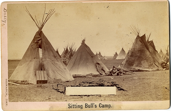 D.F. Barry Photgraph of Sitting Bull Camp
