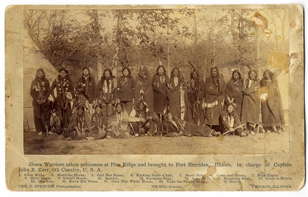 An Incredible Photograph Of The Surviving Warriors Of Pine Ridge