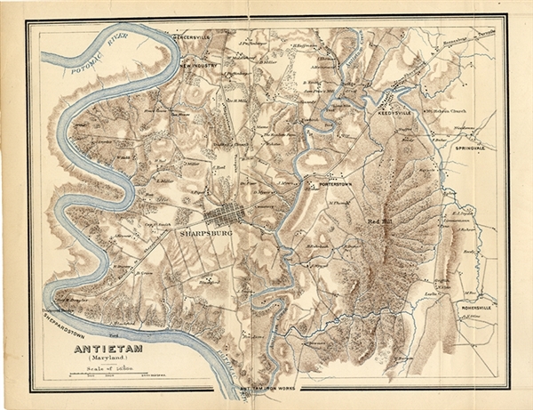 Map of Antietam