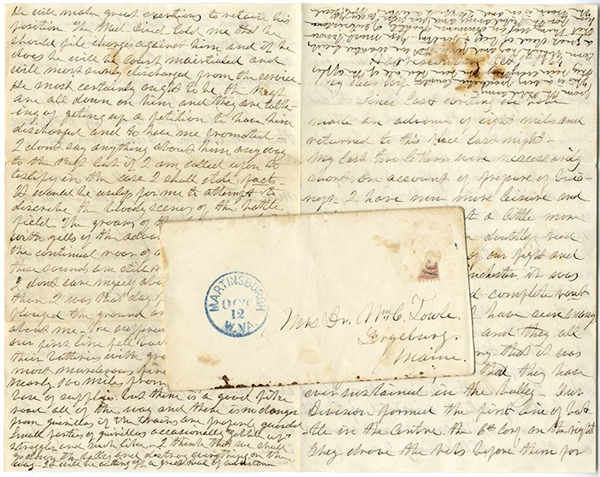 Incredibly Detailed Civil War Surgeon's Battle Letter