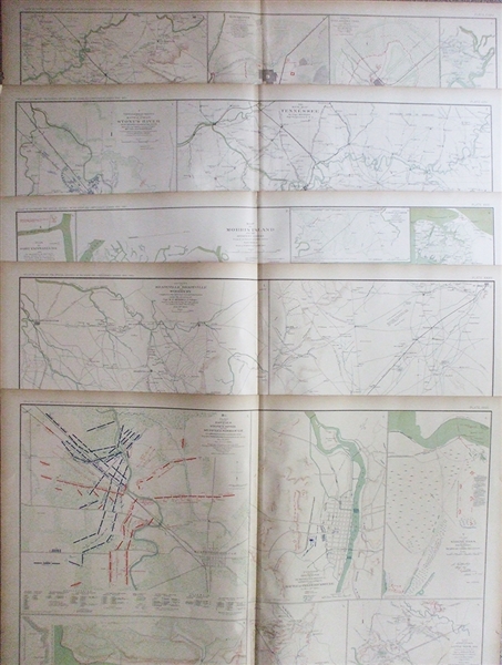 Atlas to Accompany the Official Records of the Union and Confederate Armies - Maps