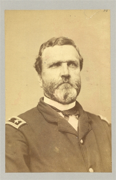 Large Albumen Major General George Thomas 