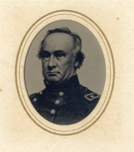 Tintype of Union General Henry Halleck