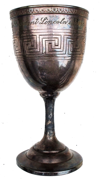 Engraved Presentation Goblet - Commissioned by Lincoln