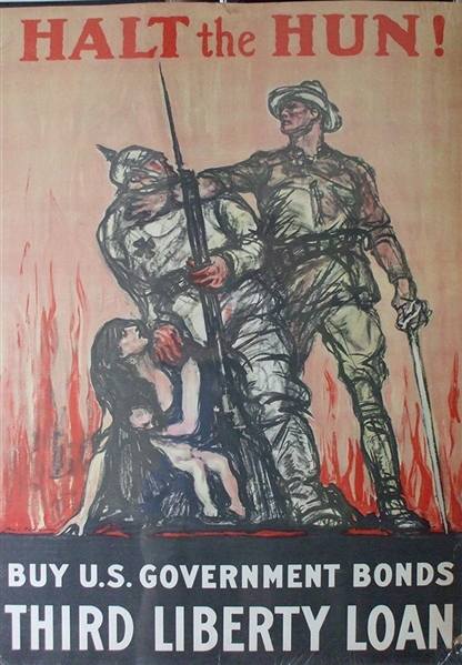 Dramatic WWI Poster