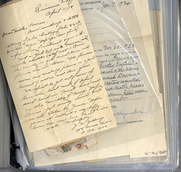WWI Soldier’s Letter Archive