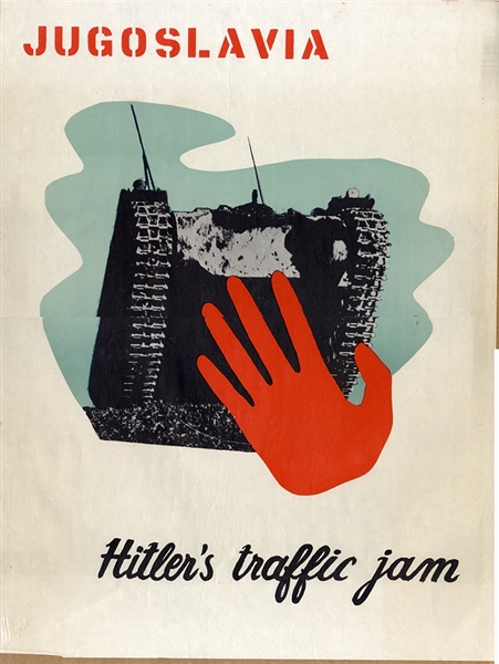 Stopping Hitler - Scarce Poster