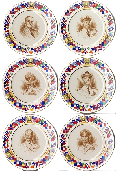 Heroes of World War II Commemorative Plates