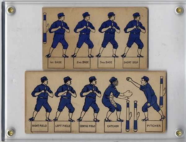 Circa 1890 Card Baseball Players