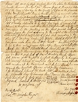 1749 Document Re: First Parrish of Rowley (Ispswich) Massachusetts