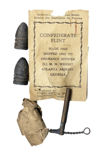 Confederate Ammunition From Atlanta Arsenal. 