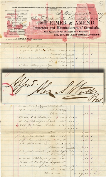 Alexander Webb Document Signed