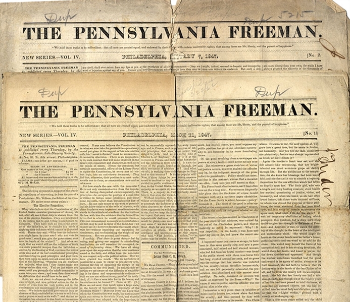 Published by the Pennsylvania Anti-Slavery Society