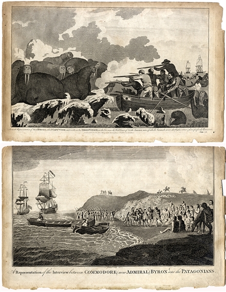 More 1794 Cook’s Voyage Engravings