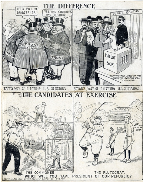 The 1908 Presidential Election Lampooned