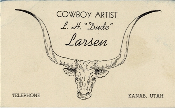 The Western Artists Calling Card