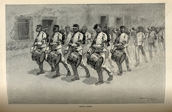 Frederic Remington illustrates “The Mexican Army”
