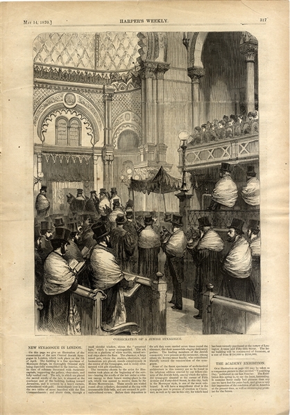 Consecration of a Jewish Synagogue
